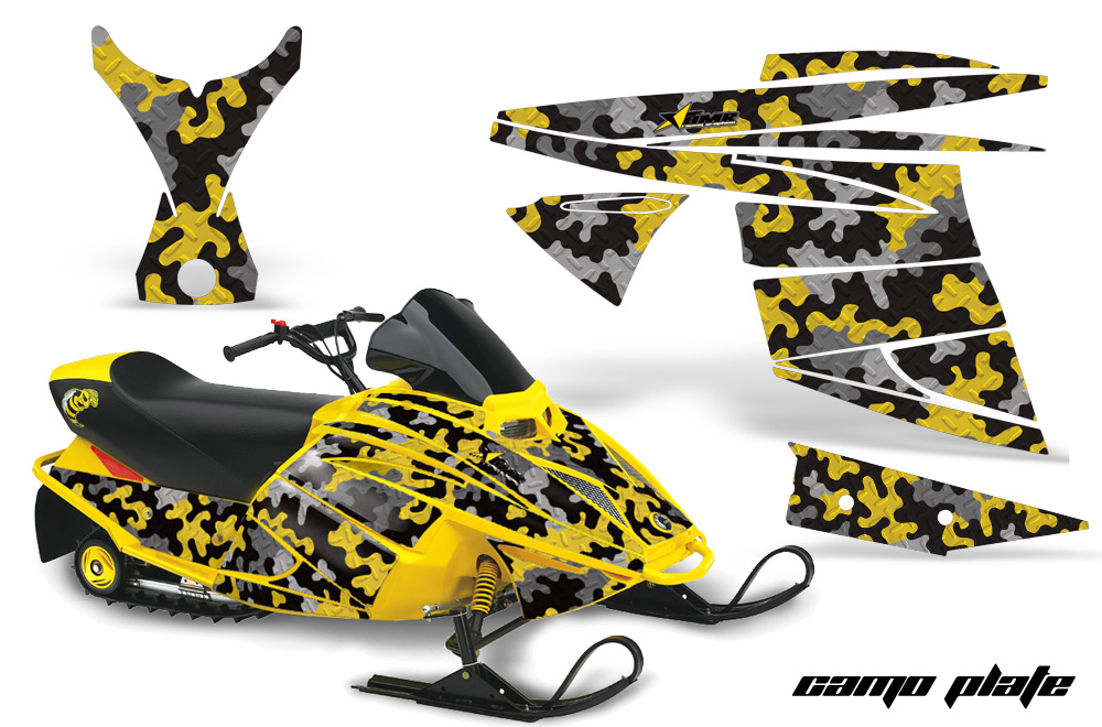 Ski-Doo Mini Z Graphics Kit CP Y